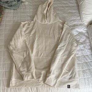 Origin Cream Hoodie with Pocket